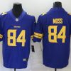 Men's Minnesota Vikings Randy Moss #84 Purple Jersey