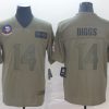 Men's Minnesota Vikings Stefon Diggs #14 Brown Jersey