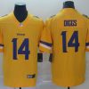 Men's Minnesota Vikings Stefon Diggs #14 Yellow Inverted Legend Jersey