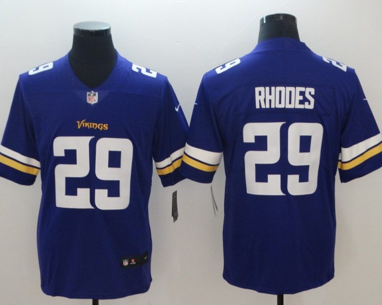 Men's Minnesota Vikings Xavier Rhodes #29 Purple Jersey