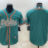 Men's Miami Dolphins Aqua Blank Jersey