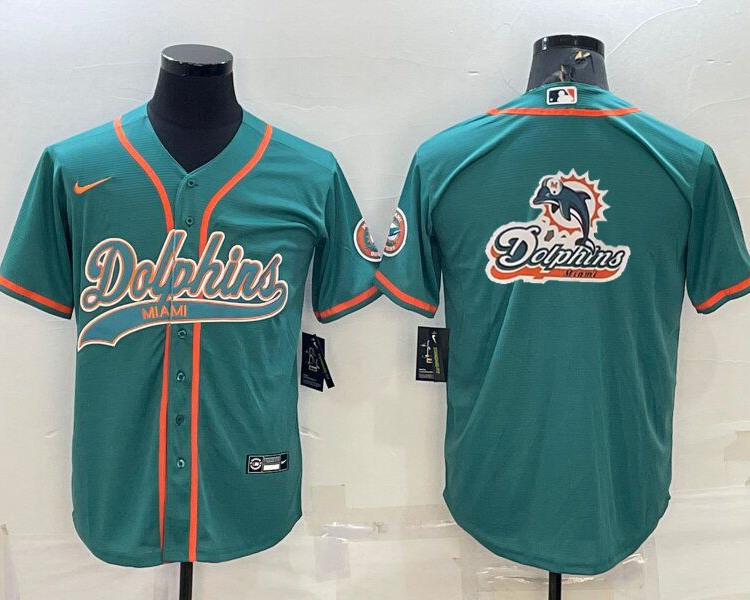 Men's Miami Dolphins Aqua Jersey
