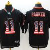 Men's Miami Dolphins DeVante Parker #11 Black Jersey