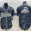 Men's Miami Dolphins Grey Camouflage Jersey