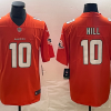 Men's Miami Dolphins Tyreek Hill #10 Orange Jersey