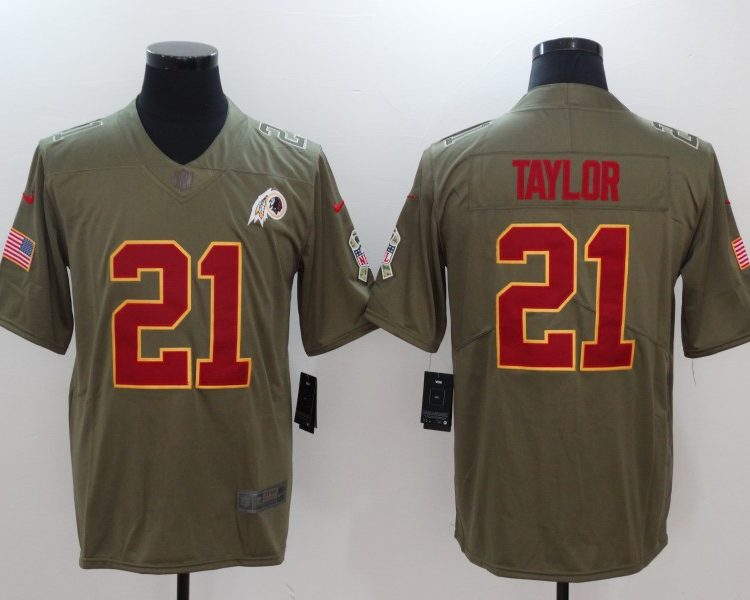 Men's Washington Commanders Sean Taylor #21 Brown Alternate Jersey