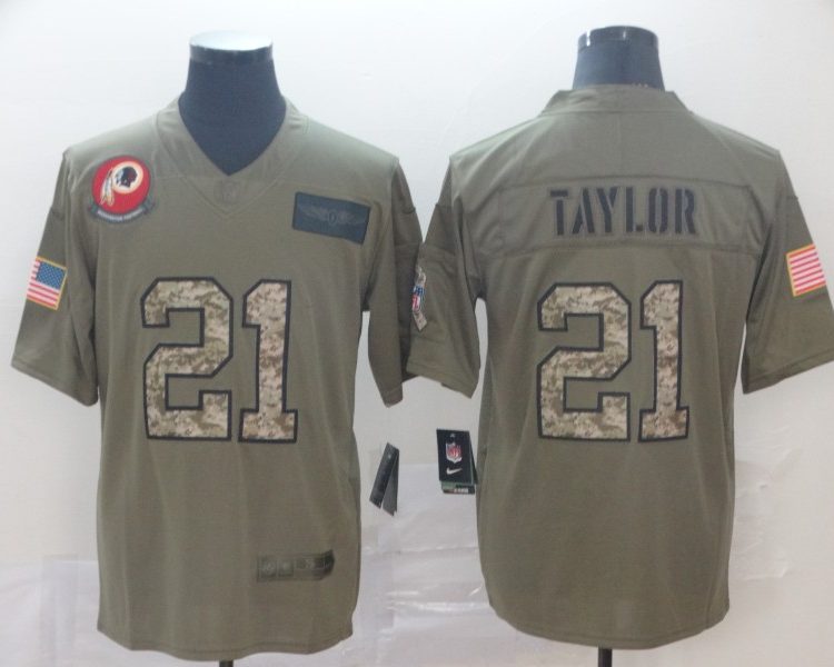 Men's Washington Commanders Sean Taylor #21 Brown Jersey