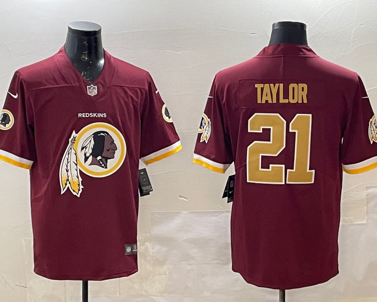 Men's Washington Commanders Sean Taylor #21 Burgundy Jersey
