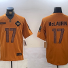 Men's Washington Commanders Terry McLaurin #17 Brown Salute To Service Limited Jersey