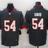 Men's Tampa Bay Buccaneers Lavonte David #54 Gray Jersey