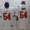 Men's Tampa Bay Buccaneers Lavonte David #54 White Jersey