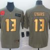 Men's Tampa Bay Buccaneers Mike Evans #13 Brown Jersey