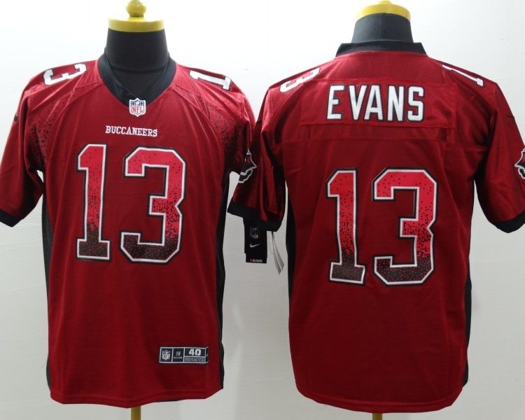 Men's Tampa Bay Buccaneers Mike Evans #13 Red Jersey