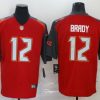 Men's Tampa Bay Buccaneers Tom Brady #12 Red Jersey