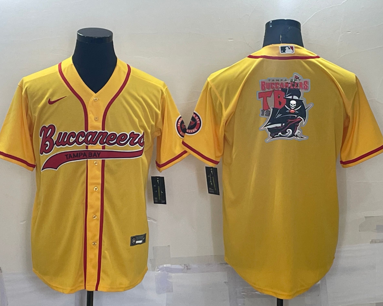 Men's Tampa Bay Buccaneers Yellow Jersey