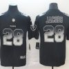 Men's Las Vegas Raiders #28 Josh Jacobs Black Authentic Jersey