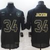 Men's Las Vegas Raiders #34 Bo Jackson Black Jersey