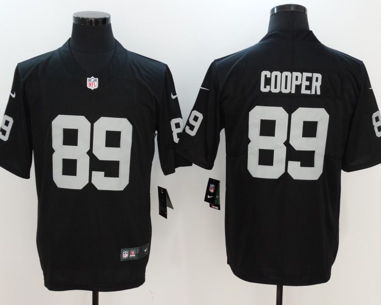 Men's Las Vegas Raiders Amari Cooper #89 Black Jersey