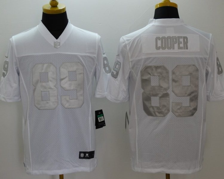 Men's Las Vegas Raiders Amari Cooper #89 White Jersey