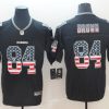 Men's Las Vegas Raiders Antonio Brown #84 Black Jersey