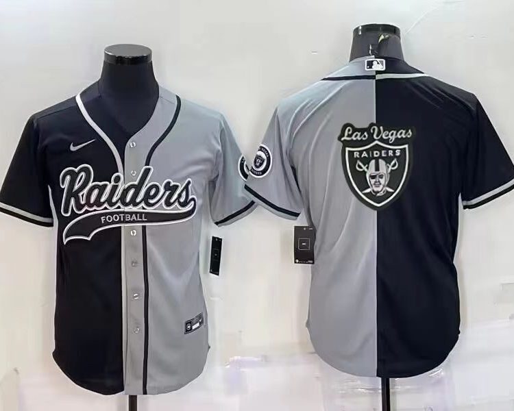 Men's Las Vegas Raiders Black/Gray Jersey