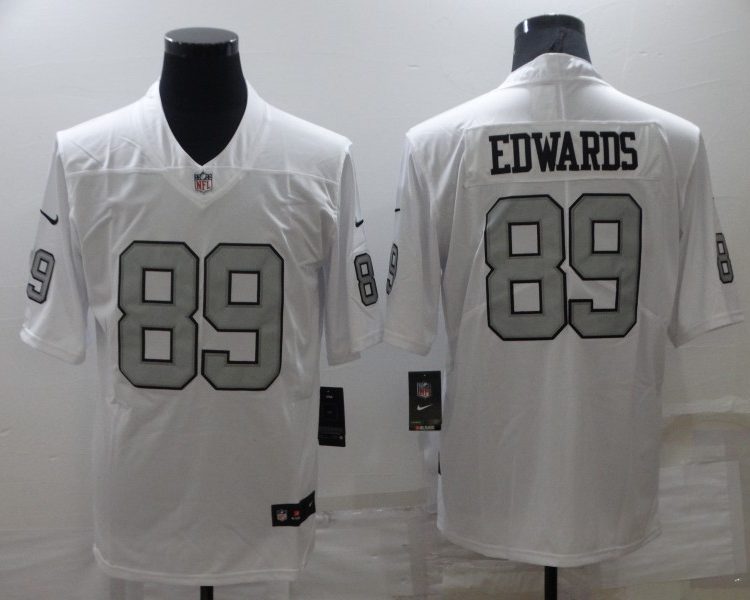 Men's Las Vegas Raiders Bryan Edwards #89 White Jersey