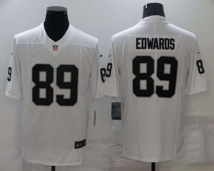 Men's Las Vegas Raiders Bryan Edwards #89 White Jersey