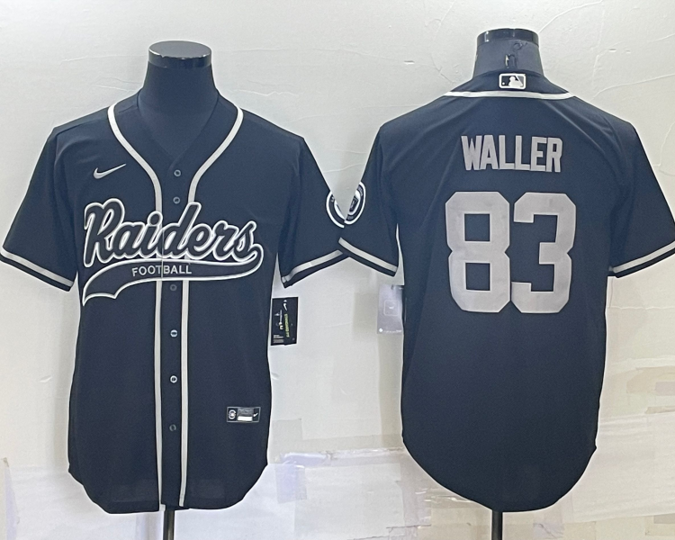 Men's Las Vegas Raiders Darren Waller #83 Black Jersey Joint Edition