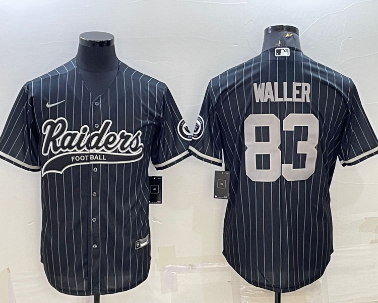 Men's Las Vegas Raiders Darren Waller #83 Black Jersey Joint Edition