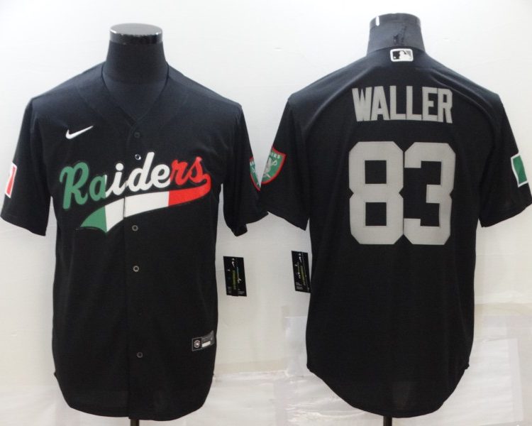 Men's Las Vegas Raiders Darren Waller #83 Black Jersey Joint Edition