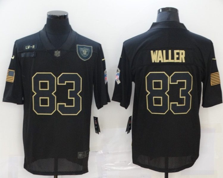 Men's Las Vegas Raiders Darren Waller #83 Black Jersey