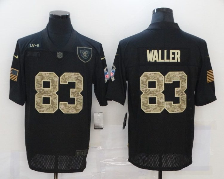 Men's Las Vegas Raiders Darren Waller #83 Black Jersey
