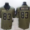Men's Las Vegas Raiders Darren Waller #83 Brown Jersey