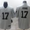 Men's Las Vegas Raiders Davante Adams #17 Gray Inverted Legend Jersey