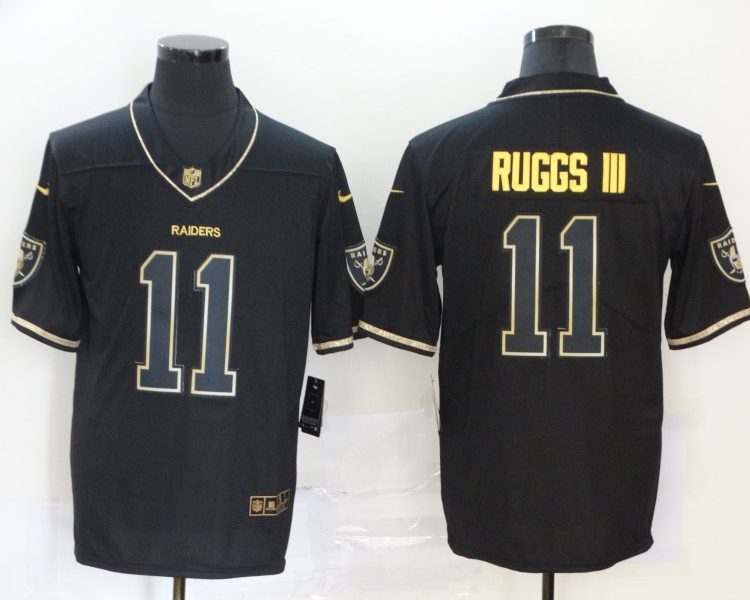 Men's Las Vegas Raiders Henry Ruggs III #11 Black Jersey