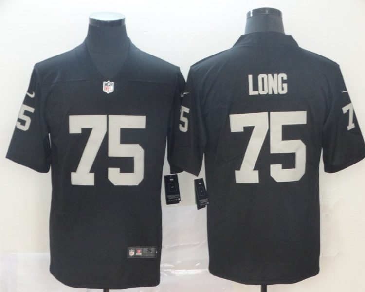 Men's Las Vegas Raiders Howie Long #75 Black Jersey