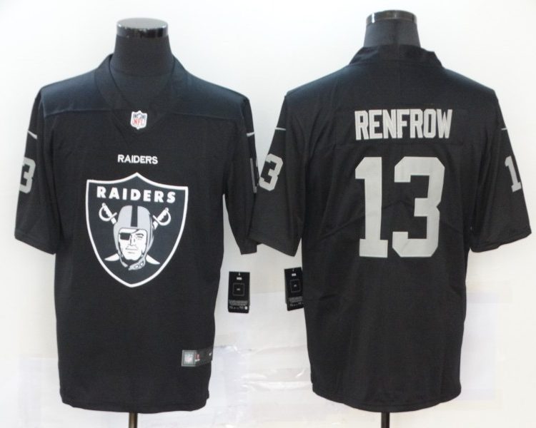 Men's Las Vegas Raiders Hunter Renfrow #13 Black Alternate Jersey