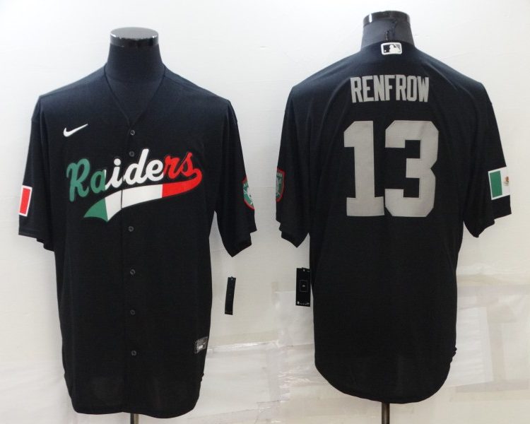 Men's Las Vegas Raiders Hunter Renfrow #13 Black Jersey Joint Edition