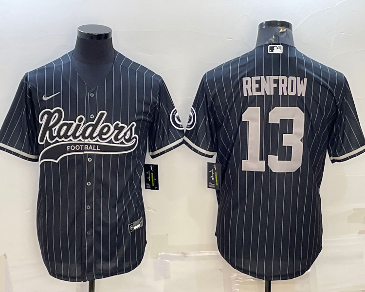 Men's Las Vegas Raiders Hunter Renfrow #13 Black Jersey Joint Edition