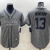 Men's Las Vegas Raiders Hunter Renfrow #13 Gray Jersey Joint Edition
