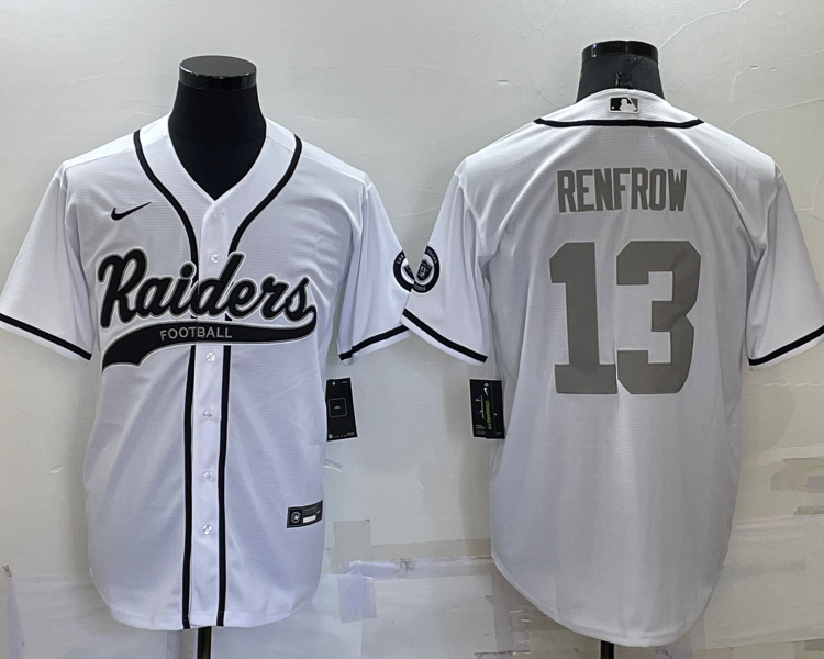 Men's Las Vegas Raiders Hunter Renfrow #13 White Jersey Joint Edition