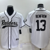 Men's Las Vegas Raiders Hunter Renfrow #13 White Jersey Joint Edition