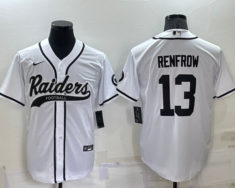 Men's Las Vegas Raiders Hunter Renfrow #13 White Jersey Joint Edition