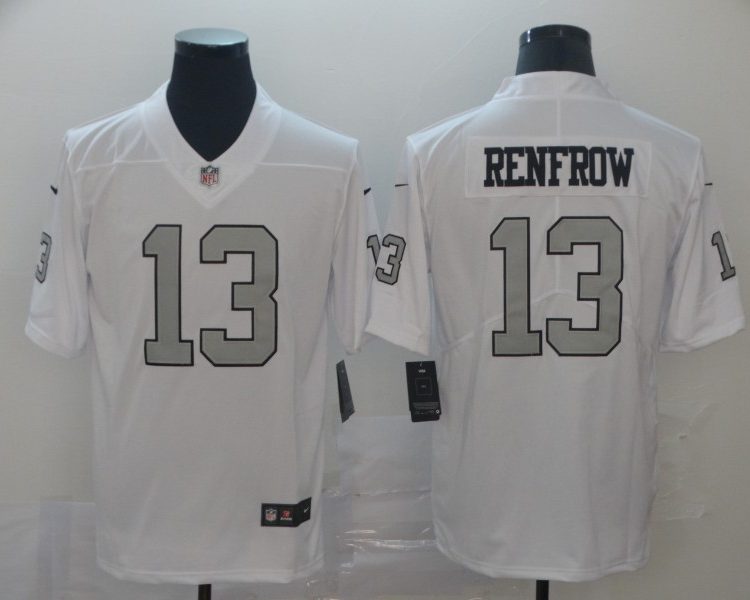 Men's Las Vegas Raiders Hunter Renfrow #13 White Jersey