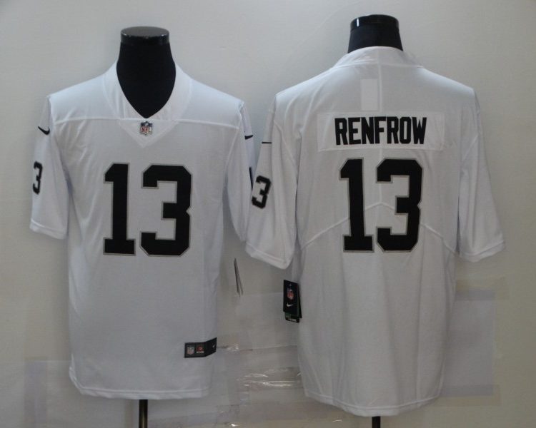 Men's Las Vegas Raiders Hunter Renfrow #13 White Jersey