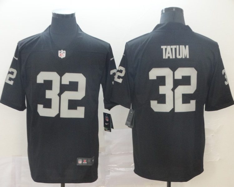 Men's Las Vegas Raiders Jack Tatum #32 Black Jersey