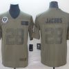 Men's Las Vegas Raiders Josh Jacobs #28 Brown Jersey
