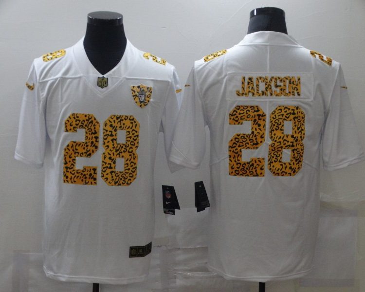 Men's Las Vegas Raiders Josh Jacobs #28 White Team Jersey