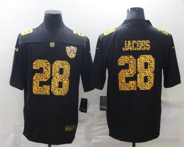 Men's Las Vegas Raiders Josh Jacobs Black Jersey