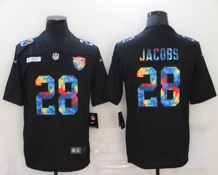 Men's Las Vegas Raiders Josh Jacobs Black Jersey